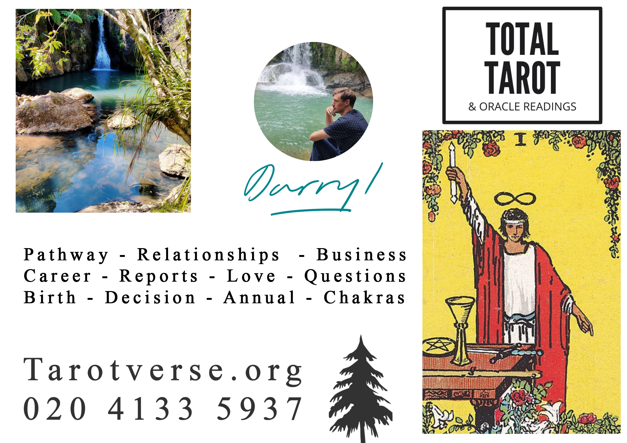 Total Tarot & Oracle Readings Info Page 1